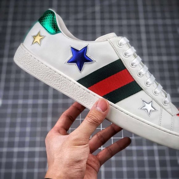 newgUCCI LEATHER CASUAL SHOES CLASSIC